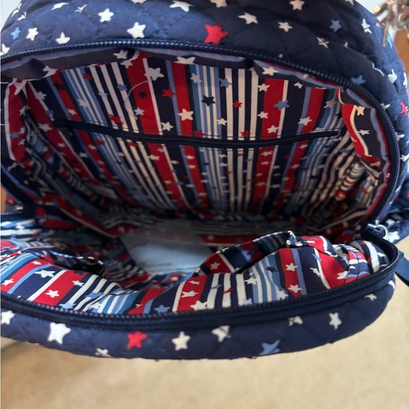 Quilted Star Pattern Backpack - Picture 2 of 3